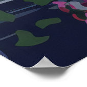 Charmant Cafe Scene Poster (Hoek)