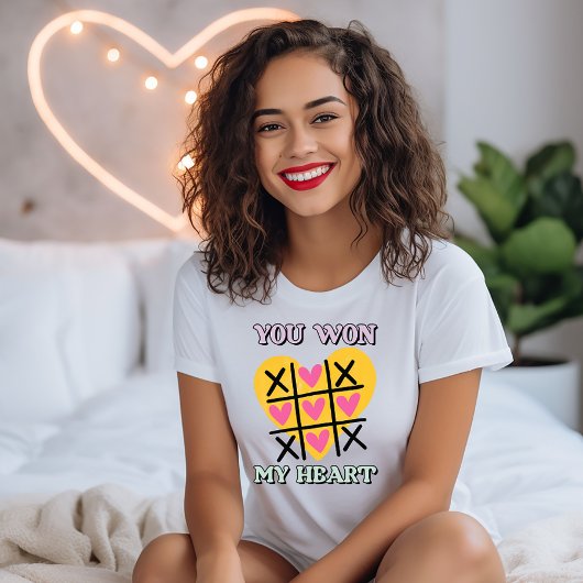 Charmant dat je mijn hart Valentijns hebt gewonnen T-shirt