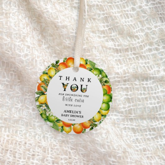 Charmant groen Schattige Dank u Bedankjes Labels