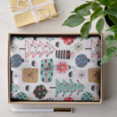 Charmant kerstontwerp tissuepapier (Geschenk)