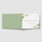 charmant livre d'or mariage à fleurs d'ivoire (Complet)