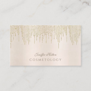 Charmant Luxe zachte glanzende heldere verblinding Visitekaartje