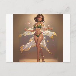 Charmant Meisje Briefkaart