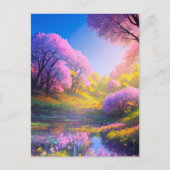 Charmant moeras briefkaart (Voorkant)