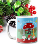 Charmant "Pas d'endroit comme Gnome" Mug