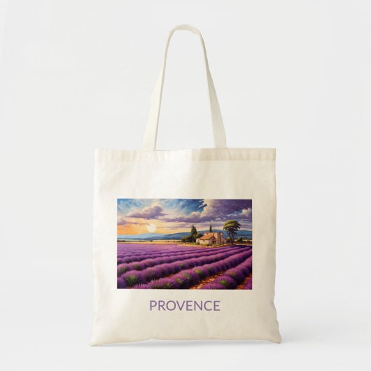 Charmant Provence landschap Tote Bag (Voorkant)