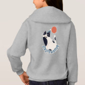 Charmant Pullover pour Jeunes avec Chat Smoking et (Dos)