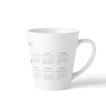Charmant Rood Rendier 2025 aangepaste kalender