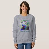charmant T-SHIRTS paon (Devant entier)