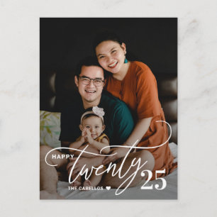 Charmant Twenty Happy New Year Photo Briefkaart