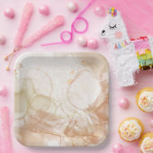 Charmant vierkant papier Bord (Feest)