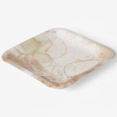 Charmant vierkant papier Bord (Gebogen)