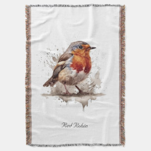 Charmante Achtertuin Robin, op maat Deken