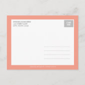 Charmante Banner Geboorteaankondiging - Baby Girl Aankondigingskaart (Achterkant)