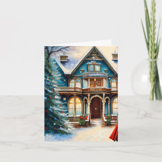 Charmante Bed N Breakfast Victoriaans Huis Kerst (Voorkant)