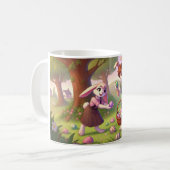 Charmante Bunny Easter Egg Hunt Koffiemok (Voorkant links)