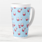 Charmante Cartoon Cat Mok | Perfect cadeau voor ki (Rechterhoek)