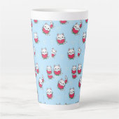 Charmante Cartoon Cat Mok | Perfect cadeau voor ki (Voorkant)