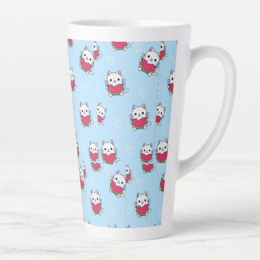 Charmante Cartoon Cat Mok | Perfect cadeau voor ki (Rechts)