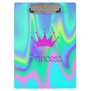 Charmante Chic Tiara, Princess Holografisch Klembord