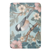 Charmante Chickadee Bird Badmat (Voorkant Verticaal)