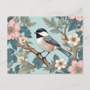 Charmante Chickadee Bird Briefkaart