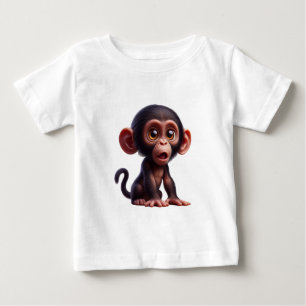 Charmante Chimp Whimsy - Schattige Cartoon Primaat