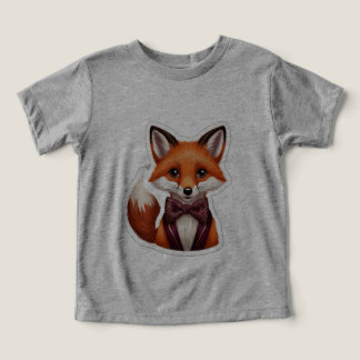 Charmante grillige Fox Sticker - Woodland Elegance
