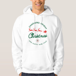 Charmante heldere kerst hoodie
