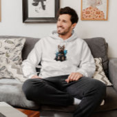 Charmante highlighting een Yorkshire Terrier Hoodie