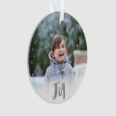 Charmante Joy tendance Silver Holiday Photo (devant)