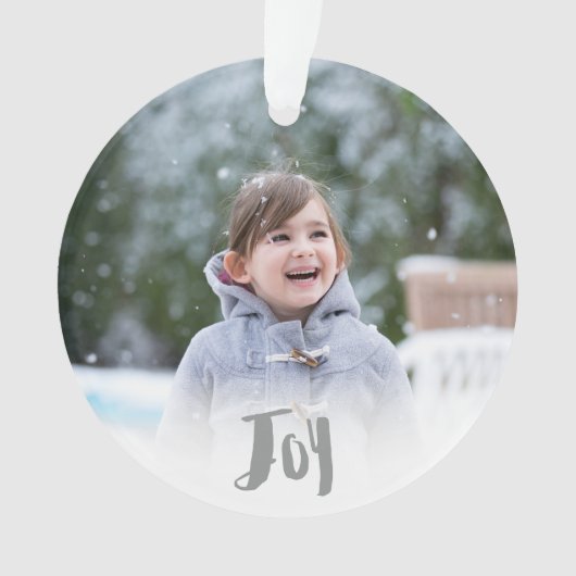 Charmante Joy tendance Silver Holiday Photo (devant)