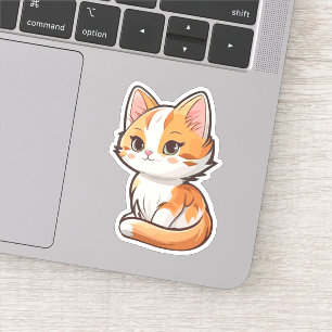 Charmante Kawaii Kitten Sticker