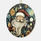  Charmante  Kerstman Keramisch Ornament (Links)