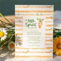 Charmante kleine Sprout Baby shower