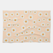 Charmante marguerite Floral Serviette de cuisine (Horizontal)