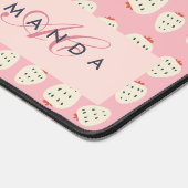 Charmante Motif de fraises Monogrammes Cadeaux (Coin)