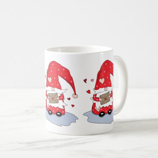 Charmante Mug classique rouge (Devant droit)