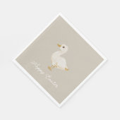 Charmante Paaseend Servet (Hoek)