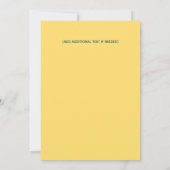 Charmante pastel easter egg hunt uitnodiging (Achterkant)