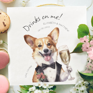 Charmante Pembroke Welsh Corgi Ober Servet