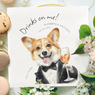 Charmante Pembroke Welsh Corgi Ober Servet