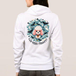 Charmante Poedel Frights: Bont-ocious Fun in a Hau Hoodie