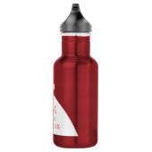 Charmante trouwjurk rood en wit waterfles (Rechts)