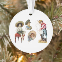 Charmante Victoriaans kinderen en hondencollage