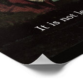 Charmante vieille dame tenant une affiche photo de (Coin)