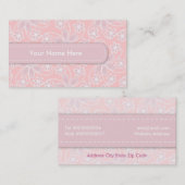 Charmante Visitekaartjes (Voorkant / Achterkant)