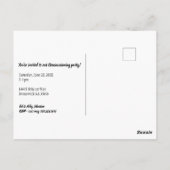 Charmante voordeur Housewarming Briefkaart (Achterkant)