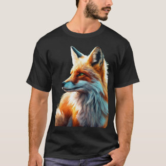Charmante vos in de wind – Mystiek realisme T-shirt