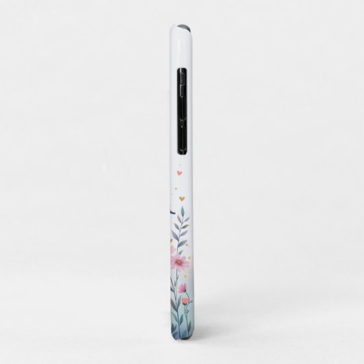 Charmante Waterverf Butterfly Meadow Case-Mate iPhone Case (Achterkant/links)